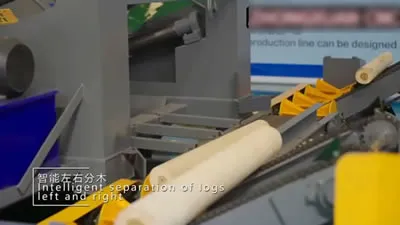 Автоматическая линия по обработке древесины
